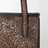 American Darling Tote Beautifully Hand Tooled Genuine Leather Women Bag Western Handbag Purse | |Travel