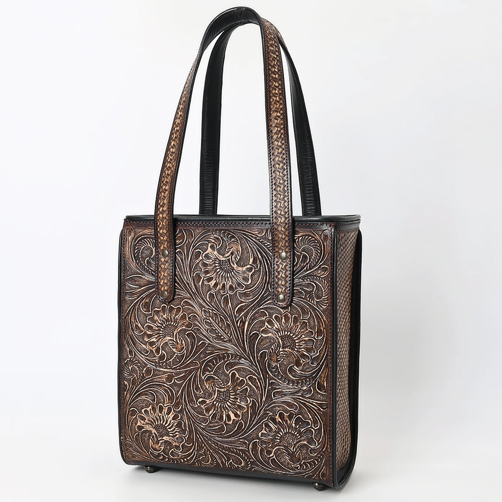 American Darling Tote Beautifully Hand Tooled Genuine Leather Women Bag Western Handbag Purse | |Travel