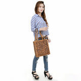 American Darling Tote Beautifully Hand Tooled Genuine Leather Women Bag Western Handbag Purse | |Travel