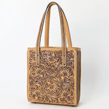 American Darling Tote Beautifully Hand Tooled Genuine Leather Women Bag Western Handbag Purse | |Travel