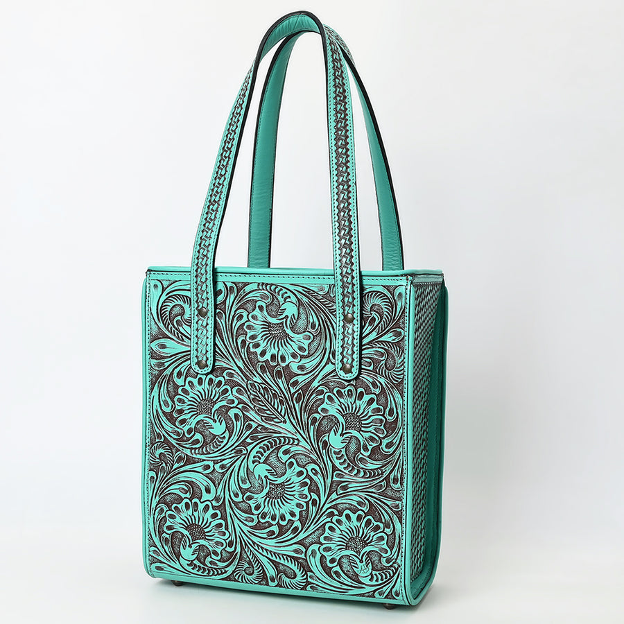 American Darling Tote Beautifully Hand Tooled Genuine Leather Women Bag Western Handbag Purse | |Travel