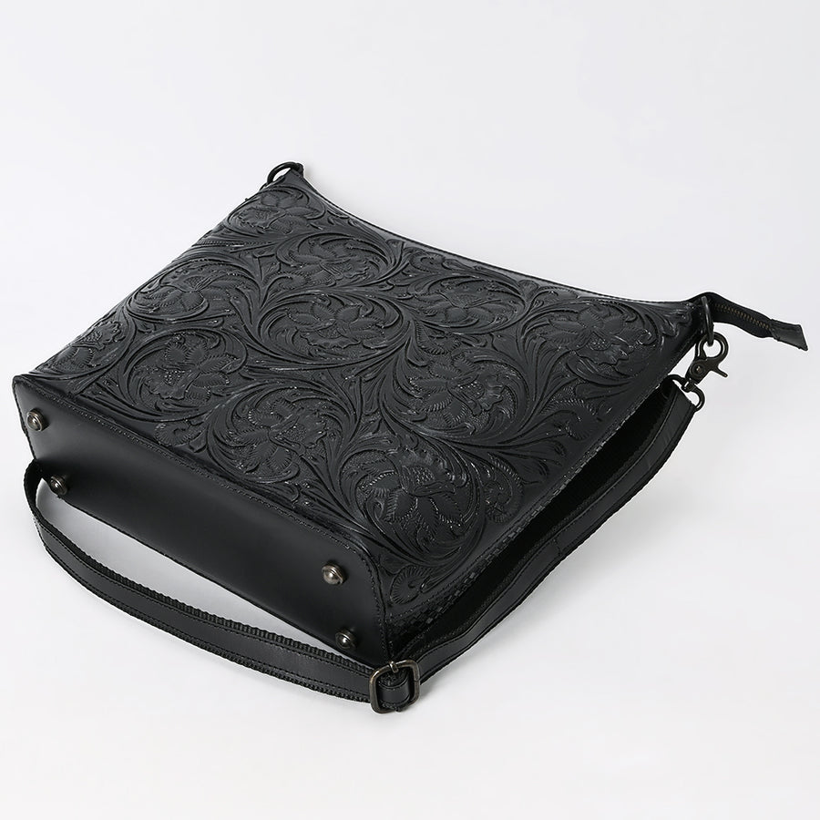American Darling Large Crossbody Hand Tooled Genuine Leather Women Bag Western Handbag Purse