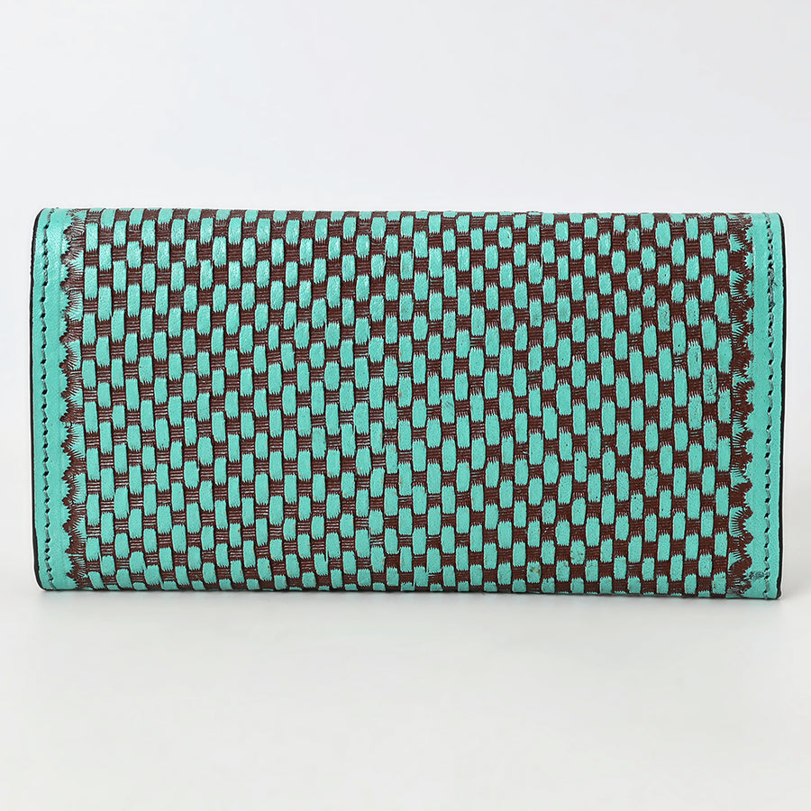 American Darling Clutch Beautifully Hand Tooled Genuine Leather women bag western handbag purse