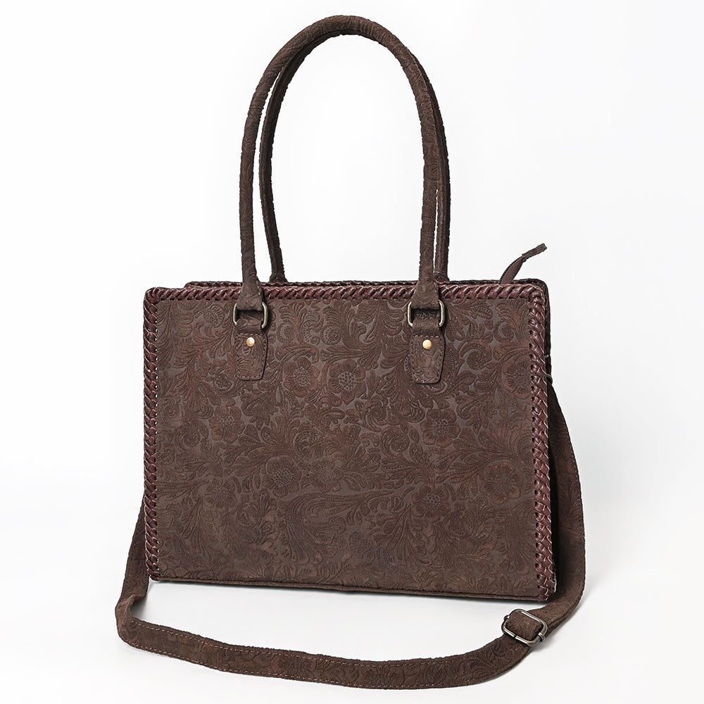American Darling Tote Embossed Genuine Western Leather Women Bag