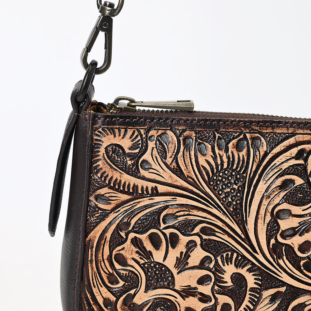 American Darling Small Crossbody Beautifully Hand Tooled Genuine Leather Women Bag Western Handbag Purse |