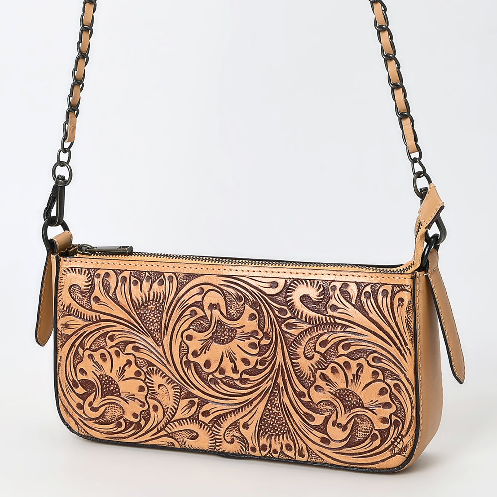 American Darling Small Crossbody Beautifully Hand Tooled Genuine Leather Women Bag Western Handbag Purse |