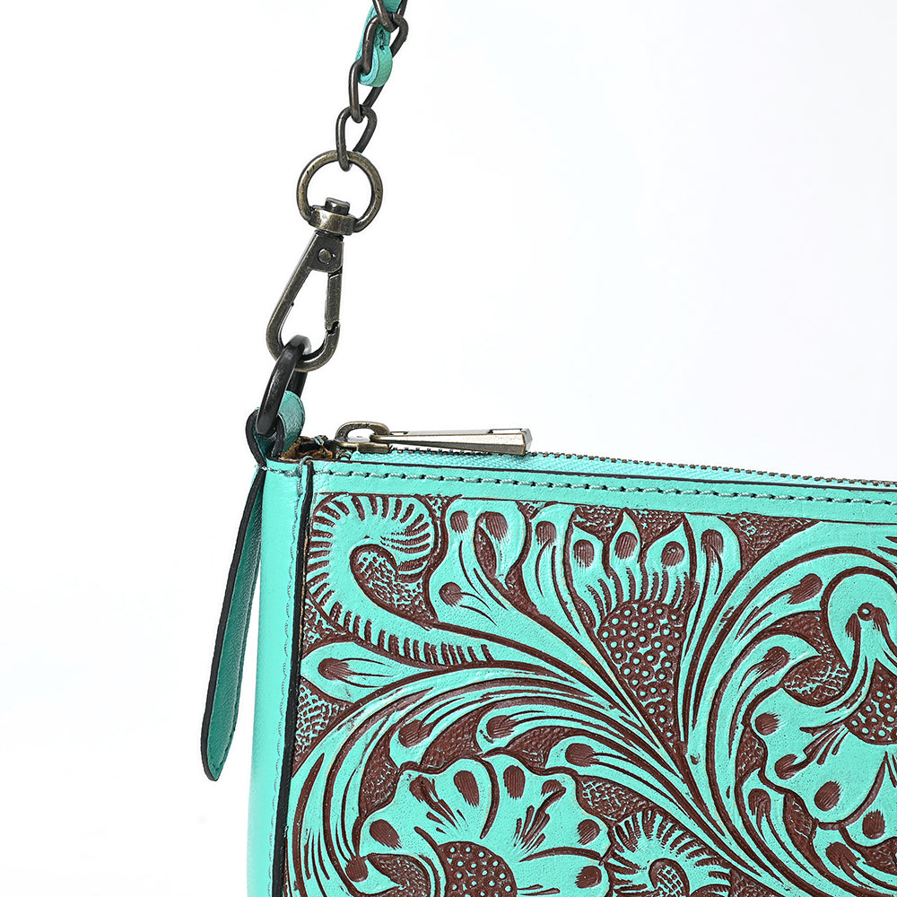 American Darling Small Crossbody Beautifully Hand Tooled Genuine Leather Women Bag Western Handbag Purse |