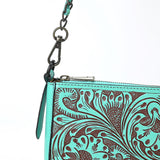 American Darling Small Crossbody Beautifully Hand Tooled Genuine Leather Women Bag Western Handbag Purse |