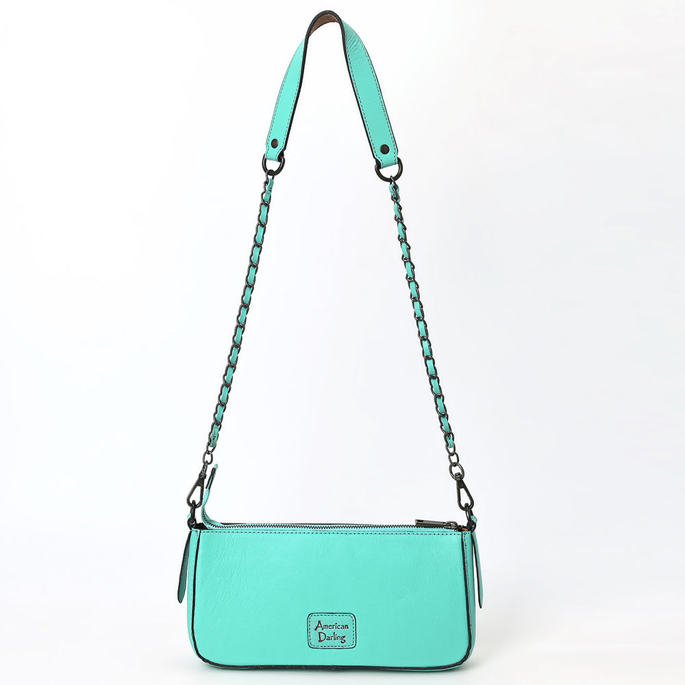 American Darling Small Crossbody Beautifully Hand Tooled Genuine Leather Women Bag Western Handbag Purse |