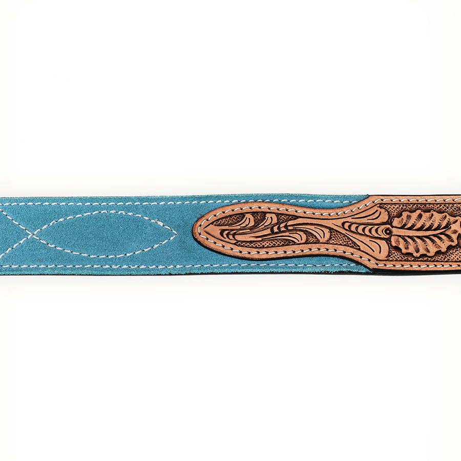 American Darling Beautifully Hand tooled Leather Unisex Belt| Western Belt | Handcrafted