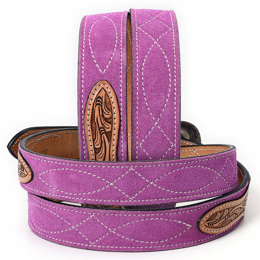 American Darling Beautifully Hand tooled Leather Unisex Belt| Western Belt | Handcrafted