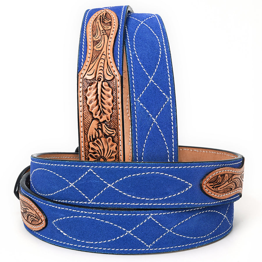American Darling Beautifully Hand tooled Leather Unisex Belt| Western Belt | Handcrafted