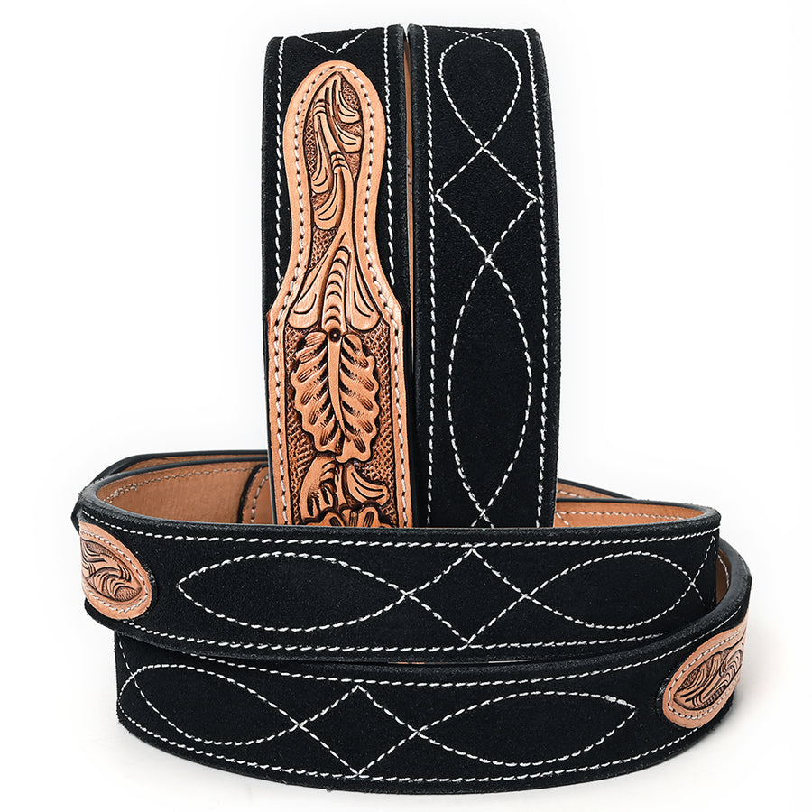 American Darling Beautifully Hand tooled Leather Unisex Belt| Western Belt | Handcrafted