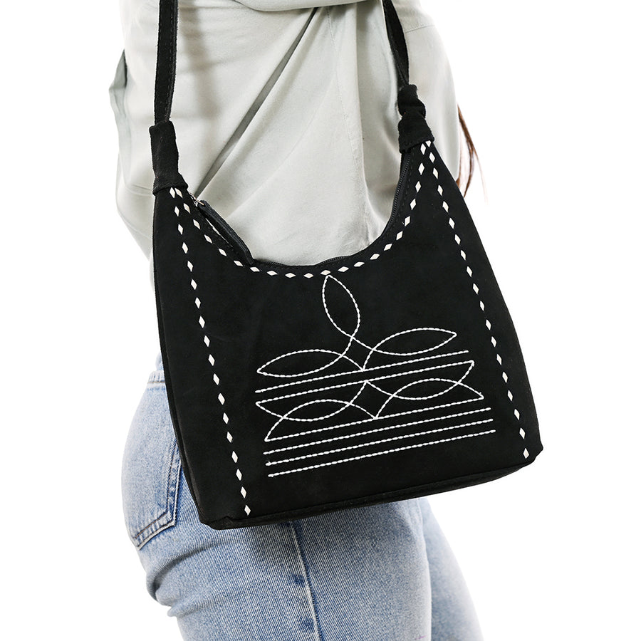 American Darling Hobo Suede Genuine Western Leather Women Bag ADBG1617A| Bag| Handcrafted