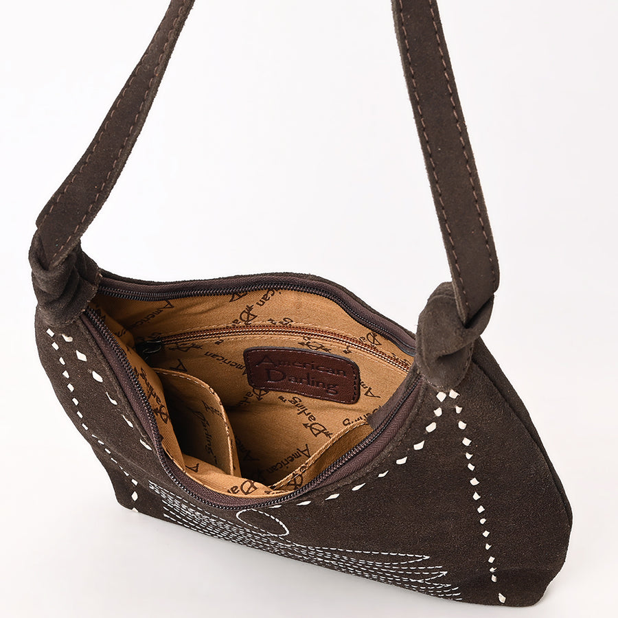 American Darling Hobo Suede Genuine Western Leather Women Bag ADBG1617A| Bag| Handcrafted