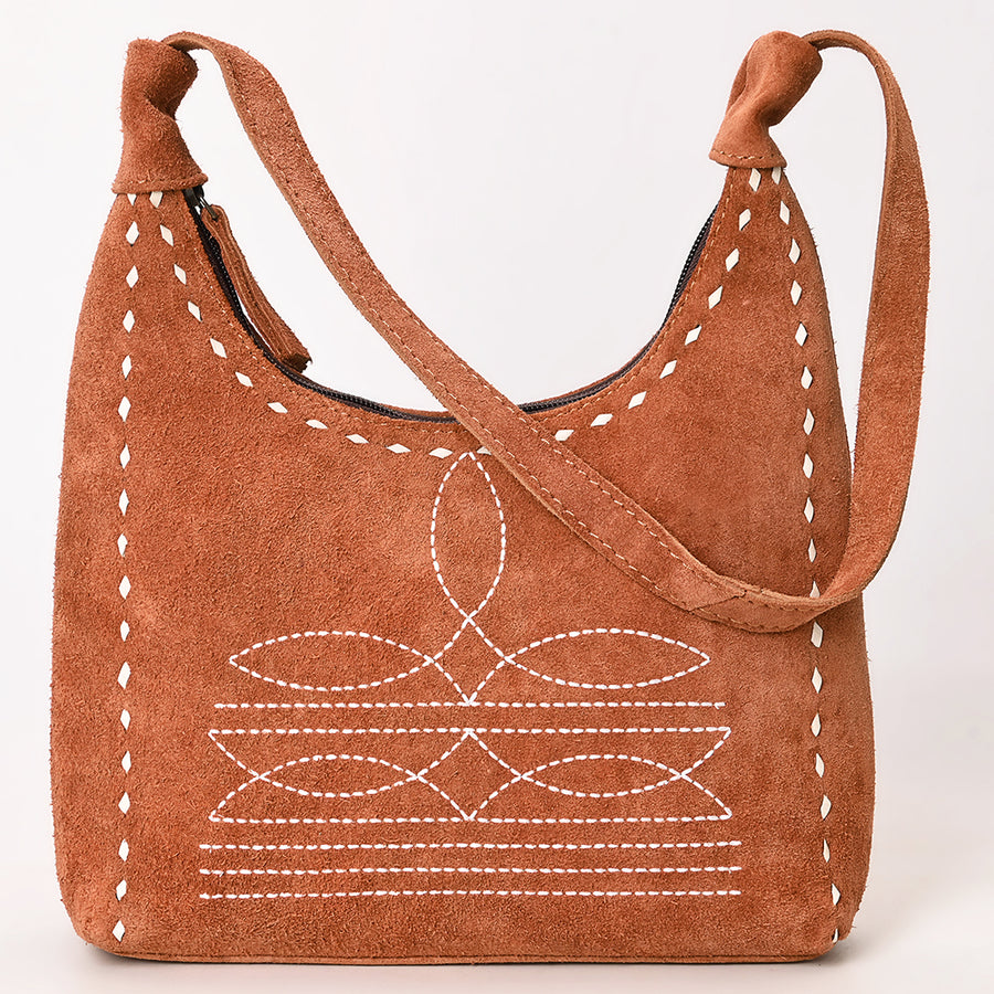 American Darling Hobo Suede Genuine Western Leather Women Bag ADBG1617A| Bag| Handcrafted