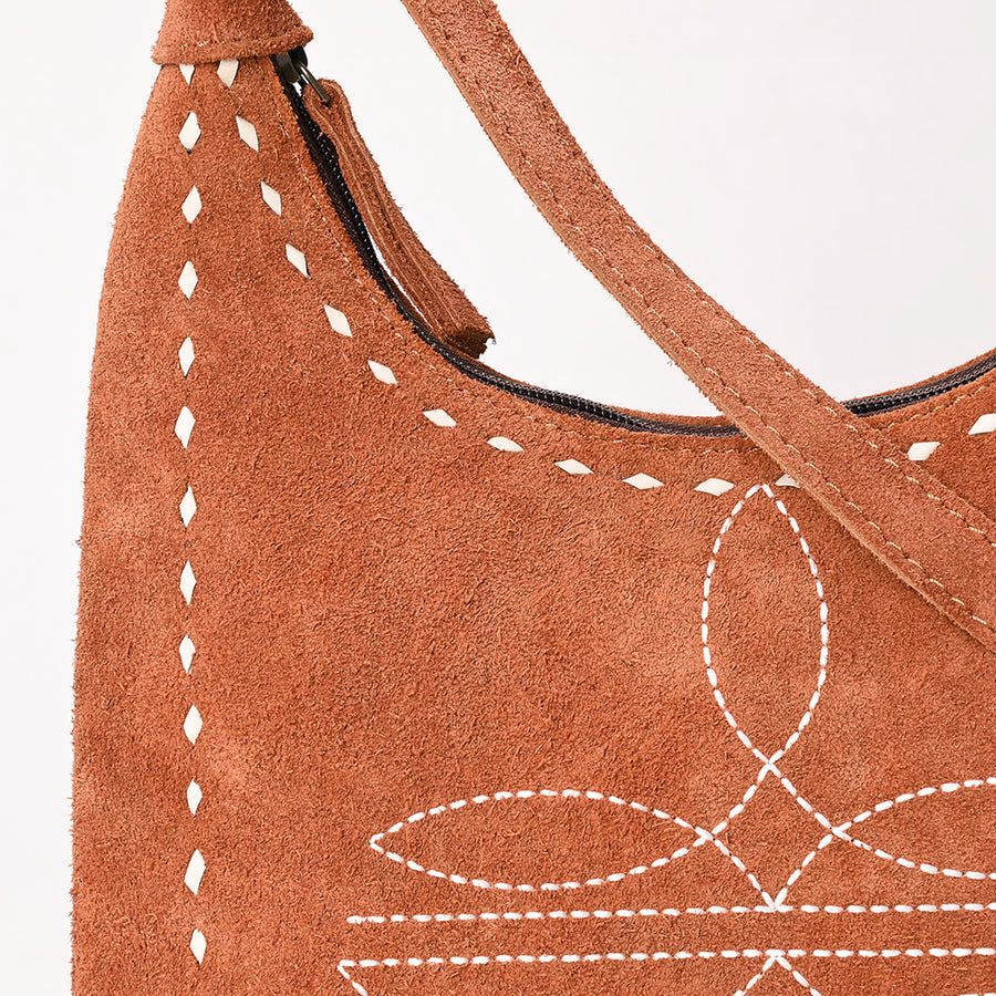 American Darling Hobo Suede Genuine Western Leather Women Bag ADBG1617A| Bag| Handcrafted