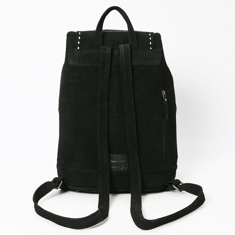 American Darling Backpack Suede Genuine Western Leather Women Bag Handbag Purse | for Laptop