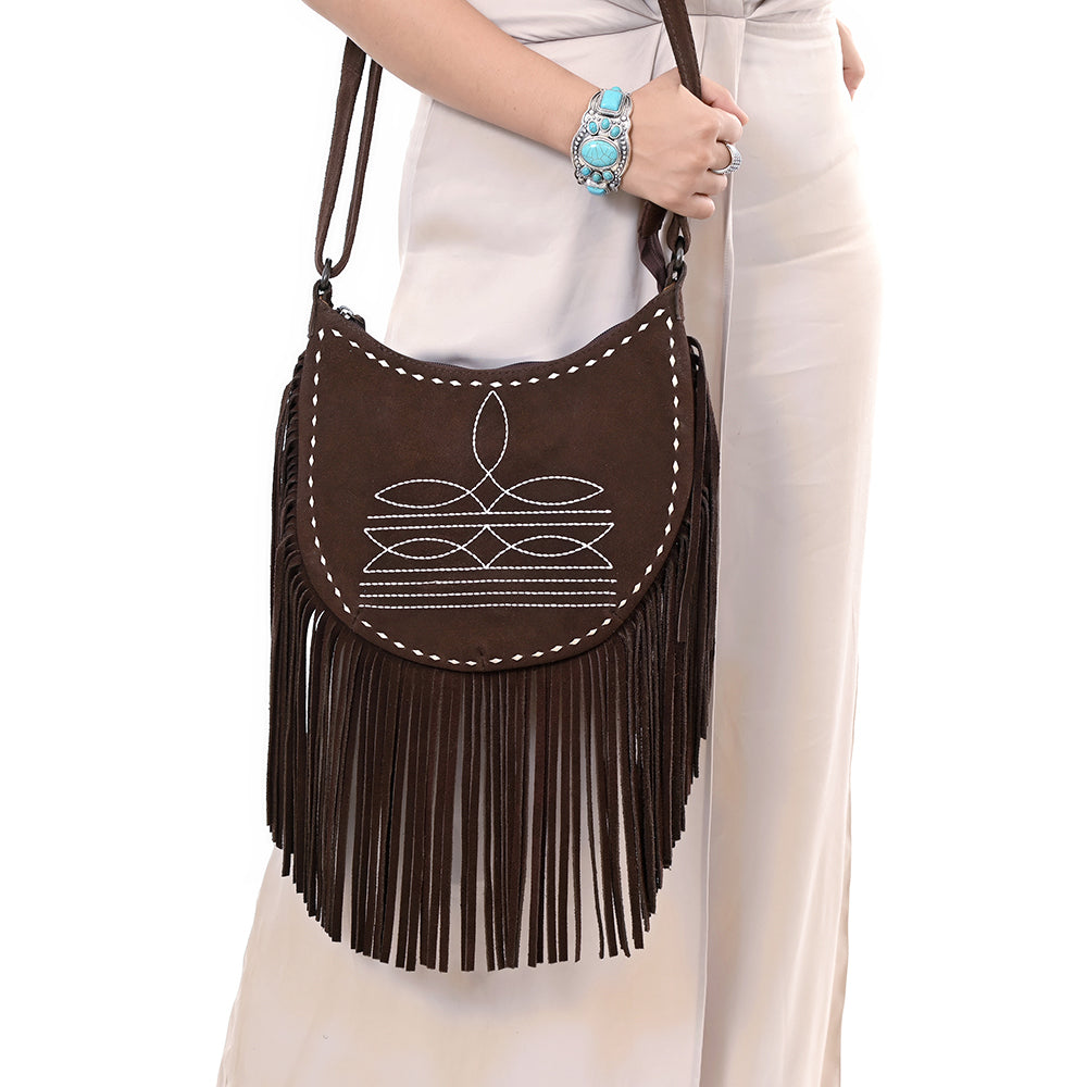 American Darling Crossbody Genuine Western Leather Women Bag ADBG1625A