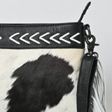 American Darling Hair On Genuine Leather Crossbody Bag