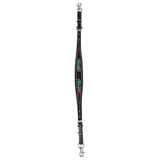 Bar H Equine Austin Arrow Spotted Leather Headstall Brown