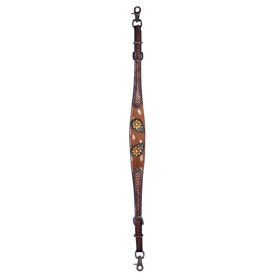 Bar H Equine American Leather Horse Saddle Tack Headstall Breast Collar Wither Strap Set