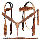 Bar H Equine Genuine Western American Leather Horse Headstall