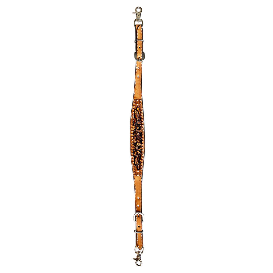 Bar H Equine Genuine Western American Leather Horse Premium Headstall & Breast Collar Set