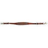 Bar H Equine American Leather Horse Saddle Tack One Ear Headstall | Breast Collar Browband Wither Strap Set BER259