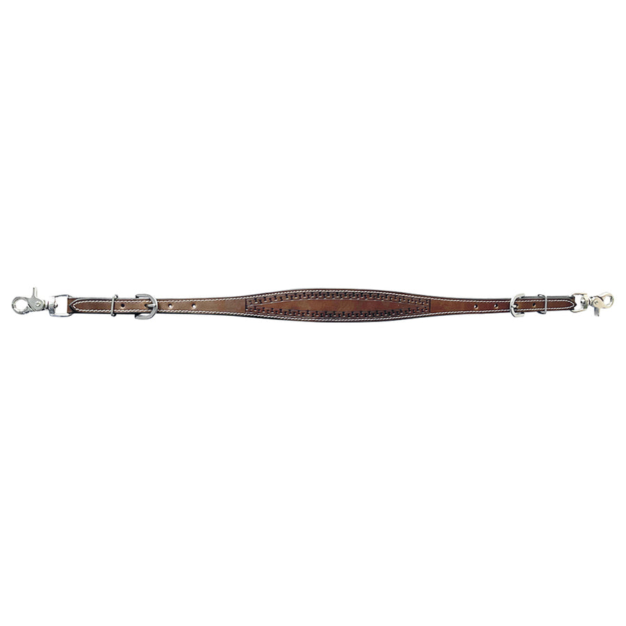 Bar H Equine American Leather Horse Saddle Tack One Ear Headstall | Breast Collar Browband Wither Strap Set BER266