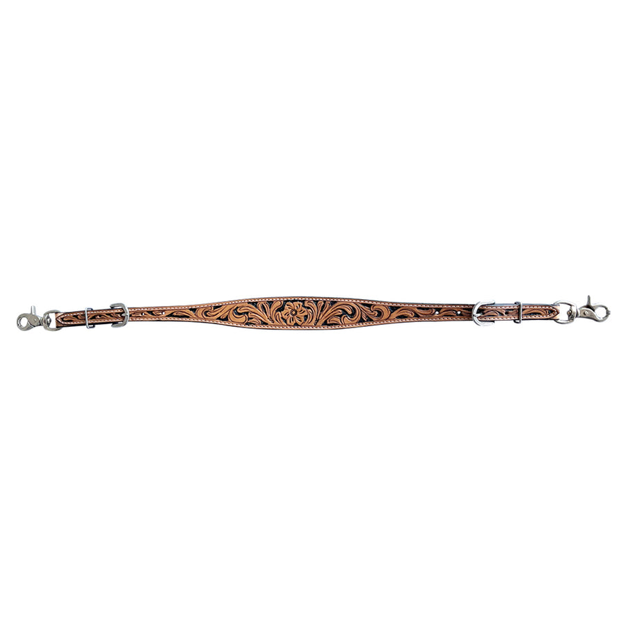 Bar H Equine American Leather Horse Saddle Tack One Ear Headstall | Breast Collar Browband Wither Strap Set BER273