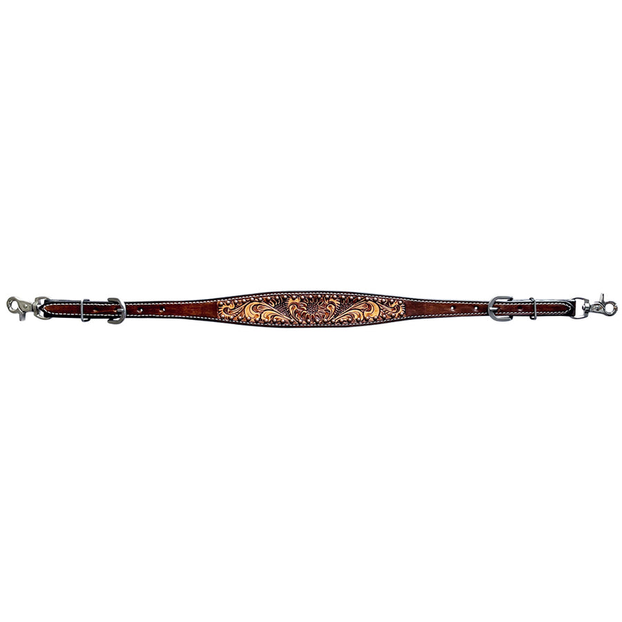 Bar H Equine Genuine Western American Leather Horse Premium Headstall & Breast Collar Set