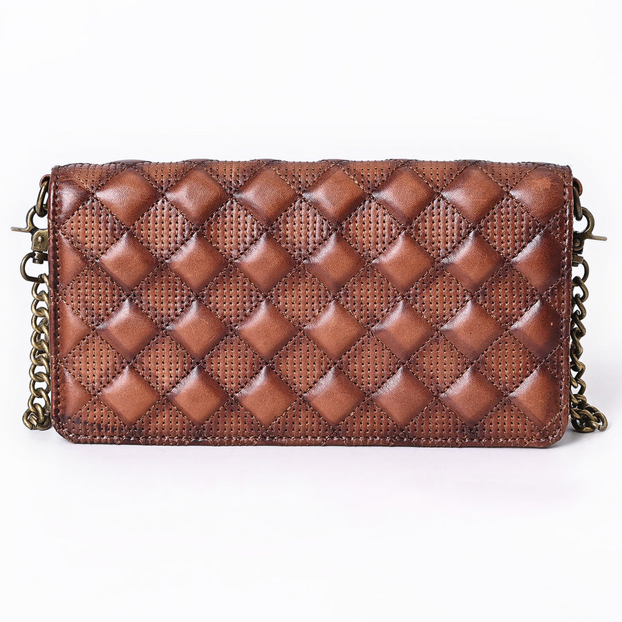 American Darling Clutch Full Grain Genuine Leather Western Women Bag Handbag Purse | Purses for Cute