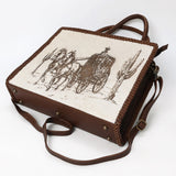 American Darling Tote Hair On Genuine Leather Women Bag Western Handbag Purse | Travel Bags College Casual