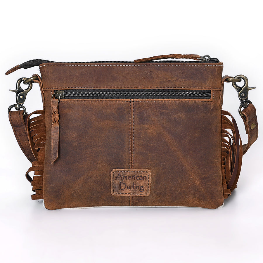 American Darling Crossbody Hair On Genuine Leather Women Bag Western Handbag Purse | Travel Bags College Casual