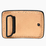 AMERICAN DARLING Floral Hand Carved Painted Belt Buckle Genuine Leather Covered Stylish