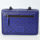 American Darling Small Crossbody Beautifully Hand Tooled Genuine Leather women bag western handbag purse