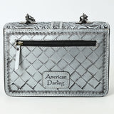 American Darling Small Crossbody Beautifully Hand Tooled Genuine Leather women bag western handbag purse