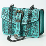 American Darling Small Crossbody Beautifully Hand Tooled Genuine Leather women bag western handbag purse