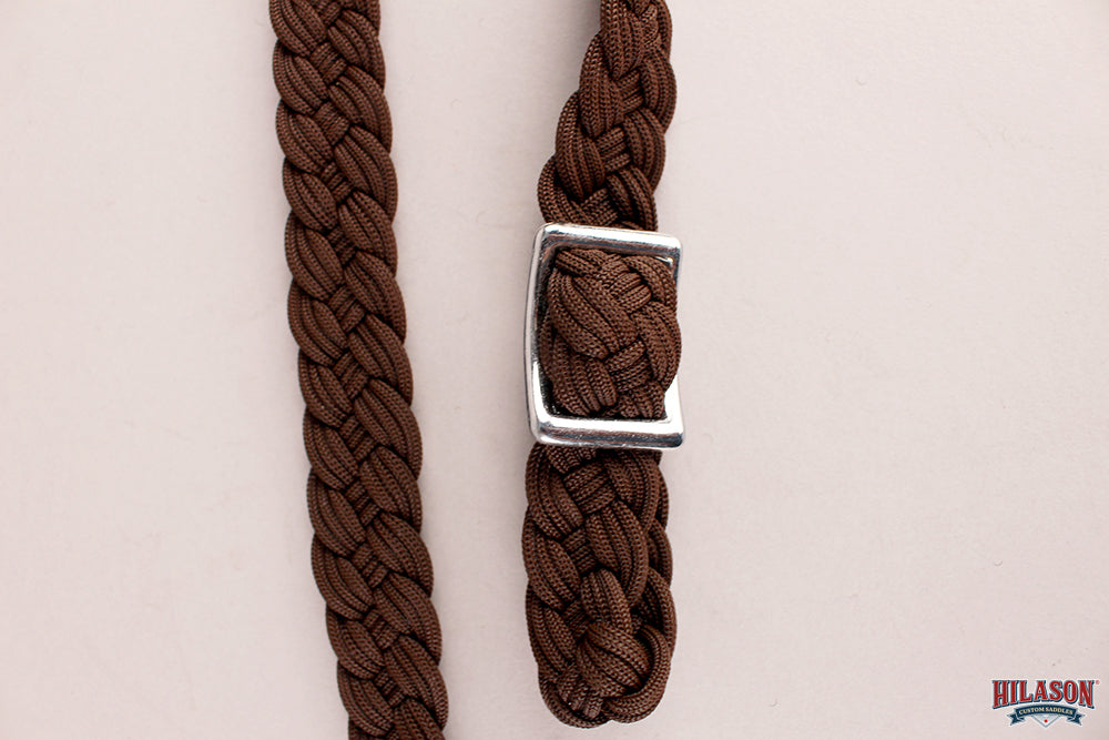 Horse Breast Collar Flat Braided Paracord With Fringes By Hilason