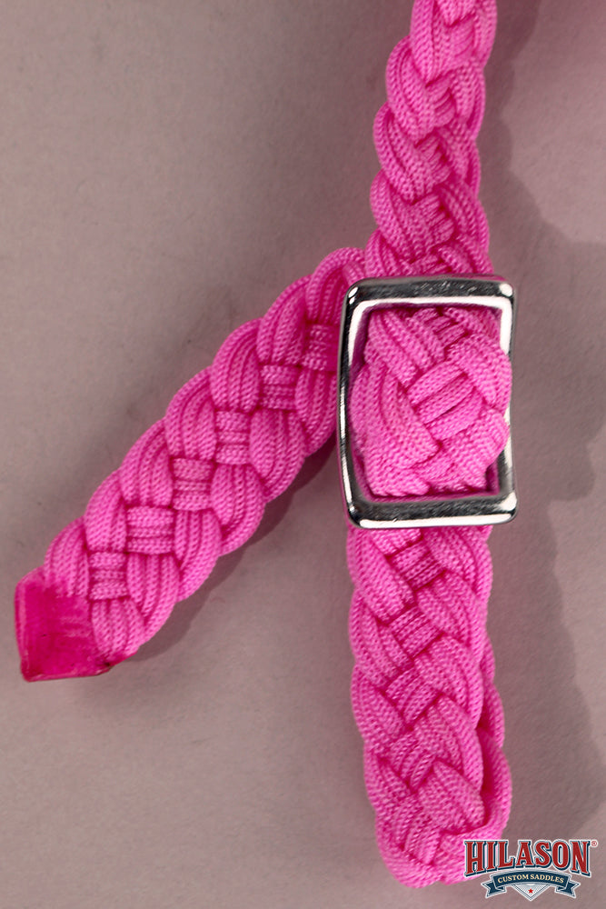 Horse Breast Collar Flat Braided Paracord With Fringes By Hilason