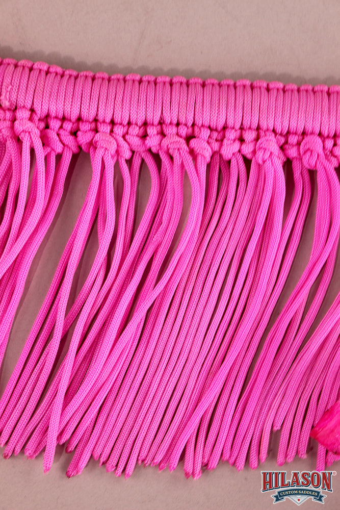 Horse Breast Collar Flat Braided Paracord With Fringes By Hilason