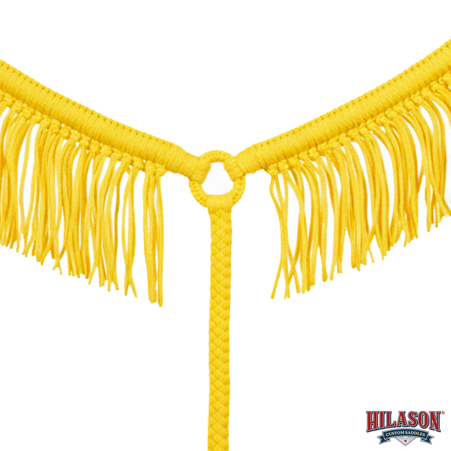 Hilason Horse Breast Collar – Flat Braided Paracord with Fringes