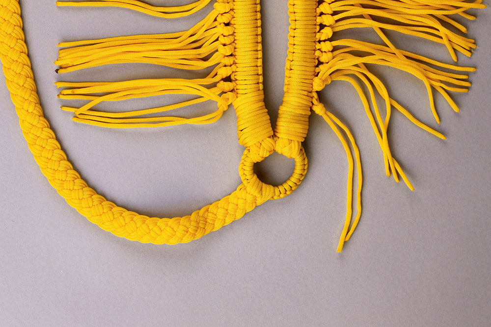 Horse Breast Collar Flat Braided Paracord With Fringes By Hilason