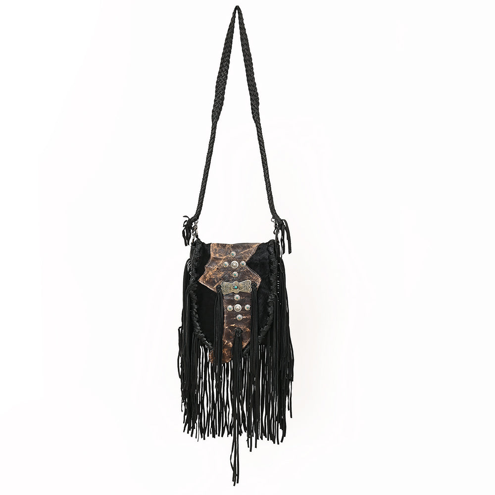 American Darling Cross Body Hair On Full Grain Genuine Leather Western Women Bag | Handbag Purse Bags for Cute