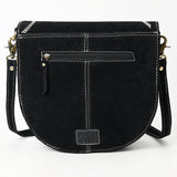 American Darling Cross Body Suede Genuine Western Leather Women Bag Handbag Purse |