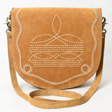 American Darling Cross Body Suede Genuine Western Leather Women Bag Handbag Purse |
