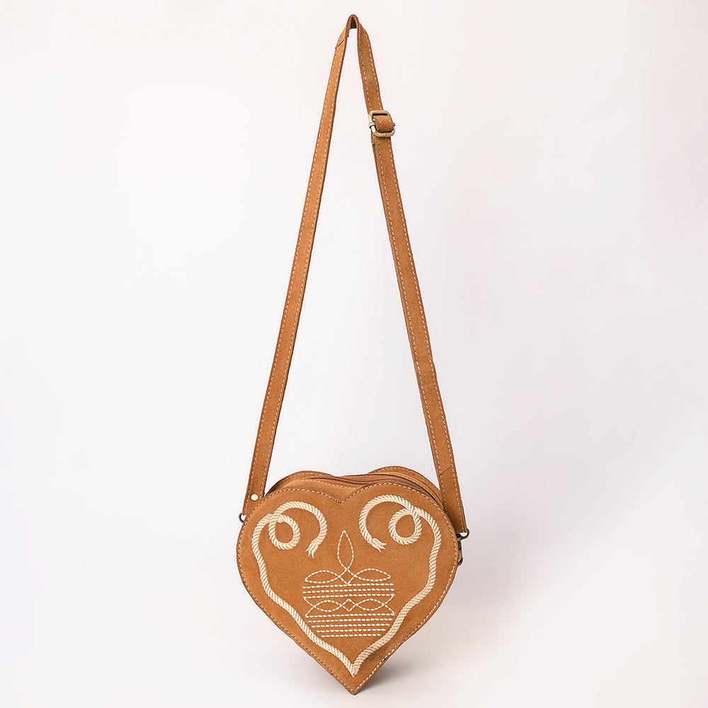 American Darling Suede Bag Genuine Leather Crossbody