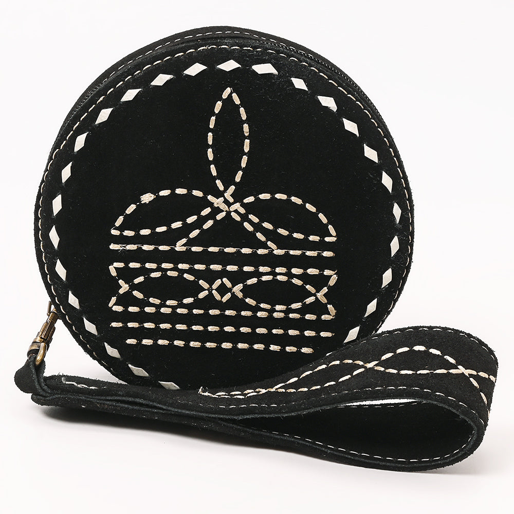 American Darling Suede Bag Genuine Leather Canteen