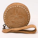 American Darling Suede Bag Genuine Leather Canteen